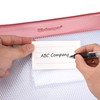 Zipper File Bag, Wisdompro® 4 Packs Letter Size Paper Document