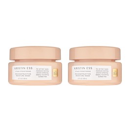 Kristin Ess Hair Strand Strengthening Reconstructive Moisture Mask, Deep Conditioning Hair Treatment for Dry Damaged Hair, Sulfate and Paraben Free, Color + Keratin Safe, 6.7 fl. oz. (Pack of 2)