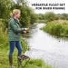 10Pcs Fishing Floats +120g Fishing Weights +6pcs Carp Fishing Accessories