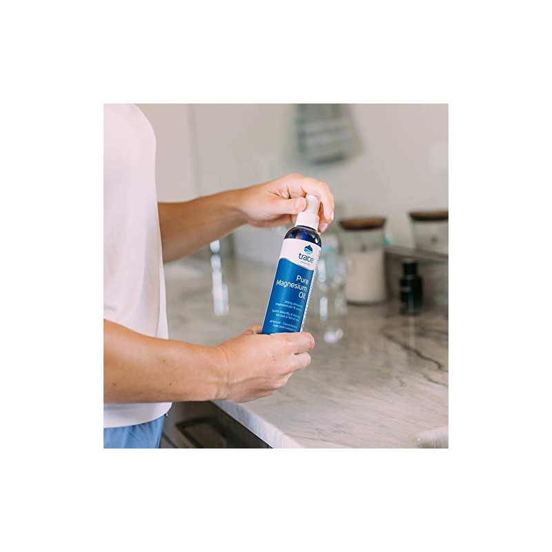 Pure Magnesium Oil Trace Minerals 240ml Oil