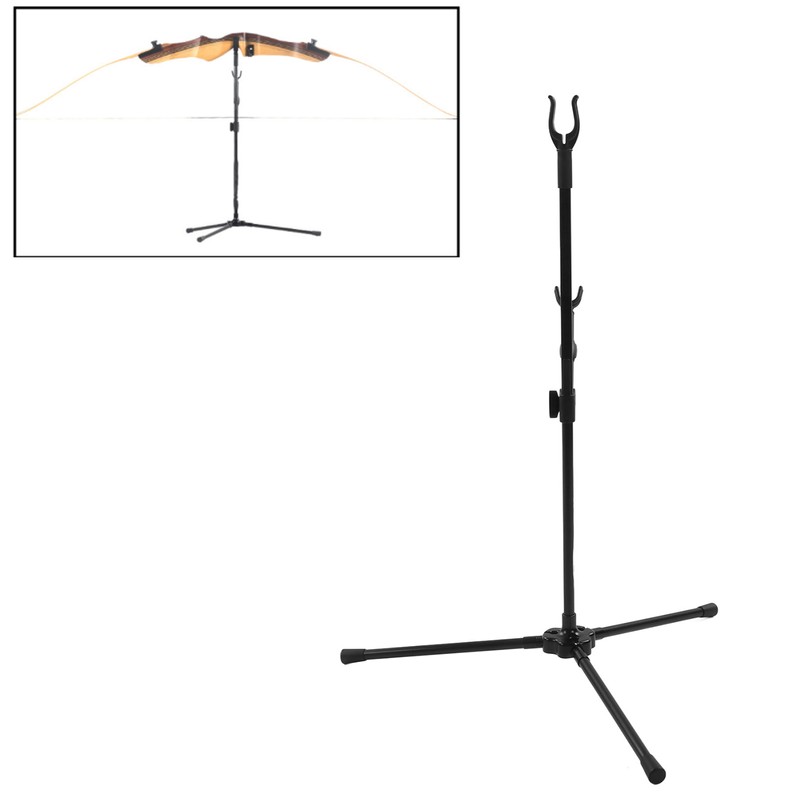 Archery Bow Stand Glass Fiber Foldable Portable Bow Stand Rack