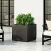 Christopher Knight Home Jorine Cast Stone Planter, Square Patio Urn,