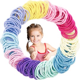 200pcs Hair Ties for Kids Hair Ties Toddler Girls for Girls Elastic Hair Bands Small Kids