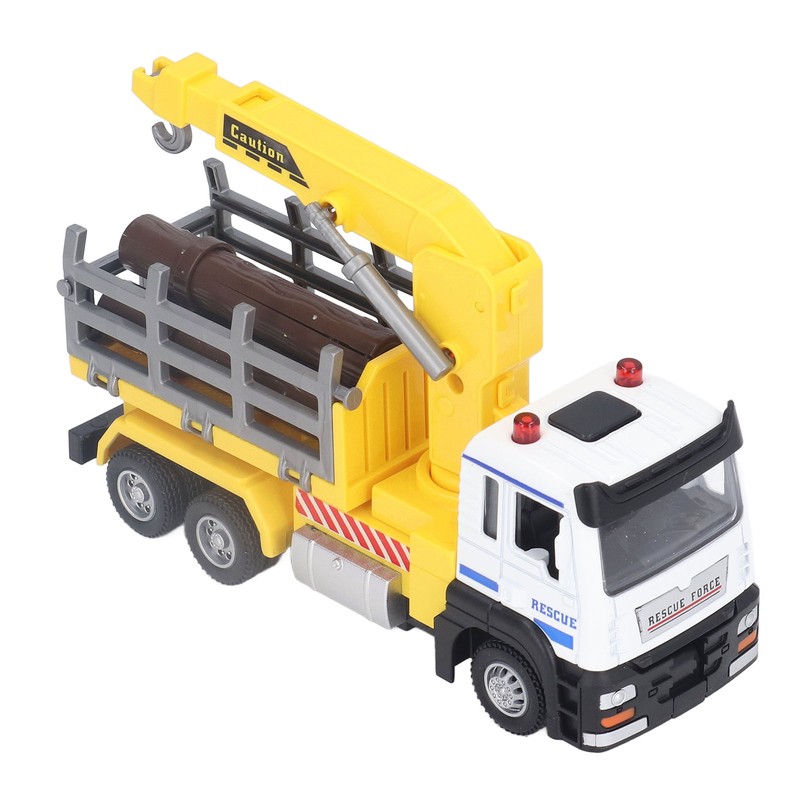Logging Truck Toy 1:32 Log Vehicle Model with Light Music