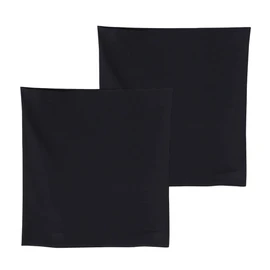 Gunze Cotton Blend Haramaki Belly Wrap, Seamless, Unisex MK1000, Black 2-Pack, L