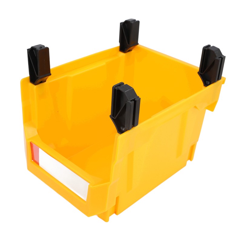 Garage Organizer Bin 377x213x178mm Thickened Slant Mouth Vertical and Back