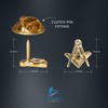 THE MASONIC COLLECTION Craft Square & Compass Masonic Badge with