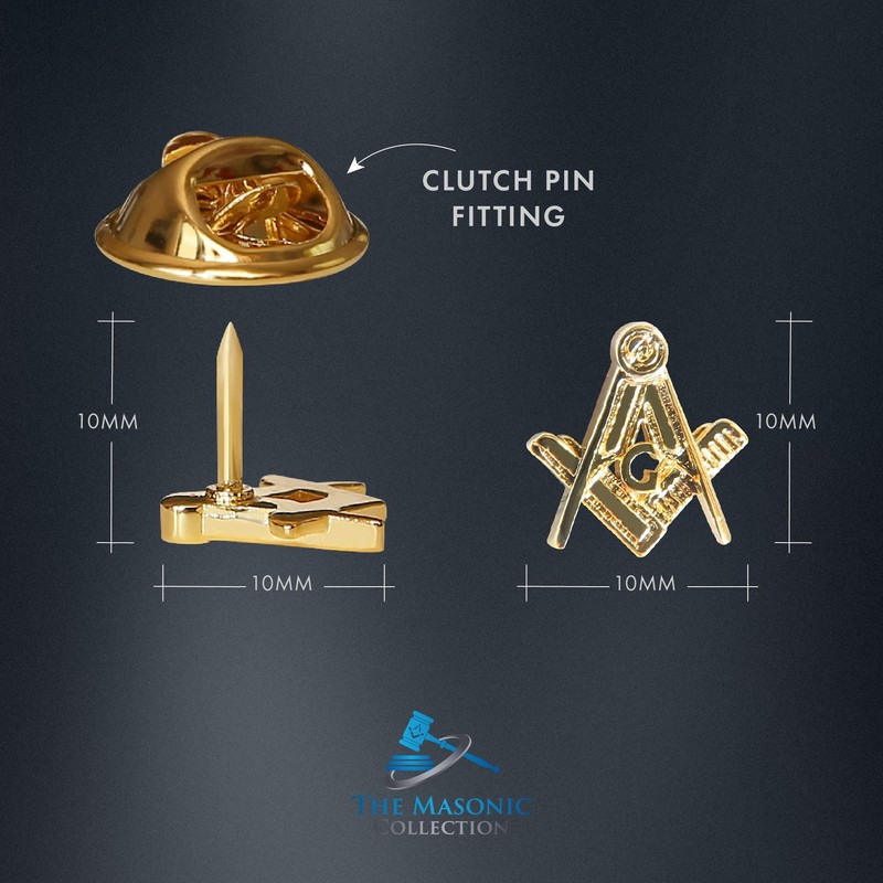 THE MASONIC COLLECTION Craft Square & Compass Masonic Badge with
