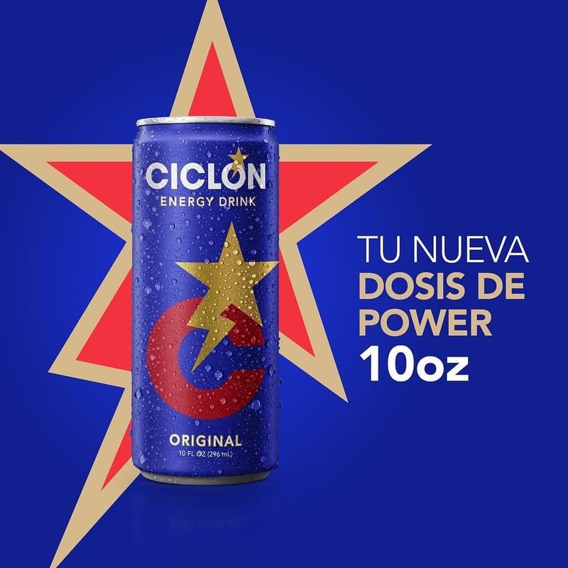 Ciclon Original Energy Drink – 24 Pack, 10 fl oz