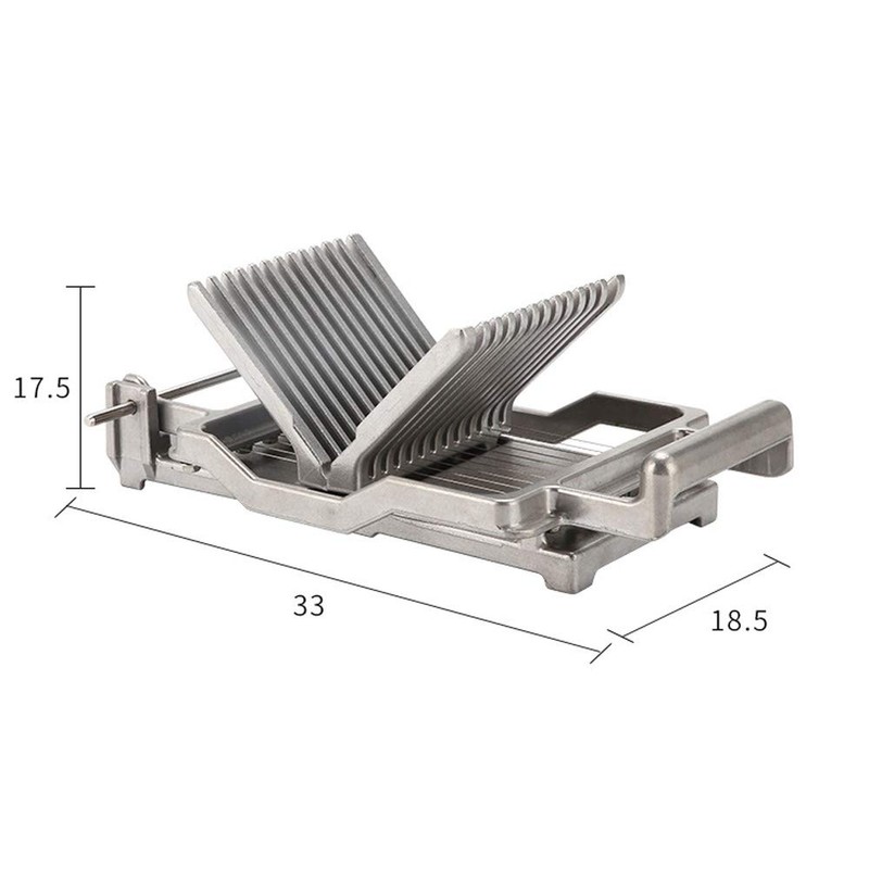 Gdrasuya10 Commercial Cheese Slicer, Stainless Steel bread Slicer Kitchen Cooking