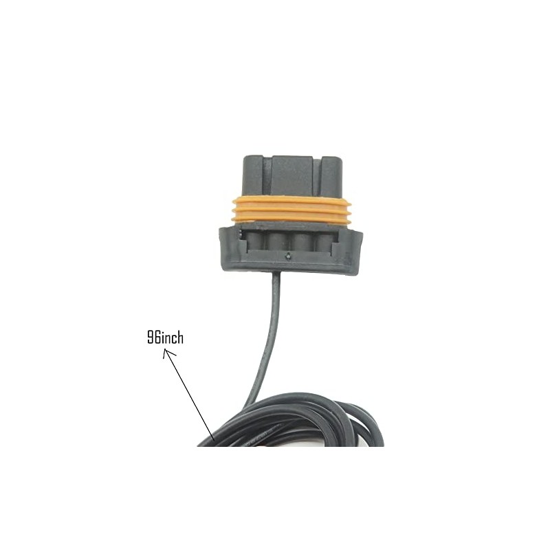 HiSport 96" Resistor Wire Pigtail Converts 12v to Signal -