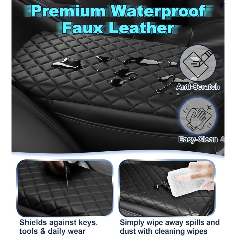 Armrest Cover for Toyota 4Runner Center Console Pad with Organizer