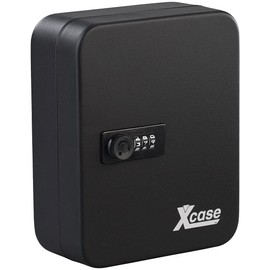 Xcase Car Key Cabinet: Steel Key Cabinet for 20 Keys with 3-Digit Combination Lock (Small Key Cabinet, Steel Key Cabinet, Key Rack)