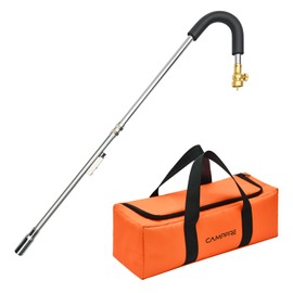 CAMPFIRE Weed Burner Propane Torch With Storage Bag,Weed Torch With Turbo Trigger Push Button Igniter For Garden Snow Melting Charcoal Start