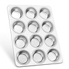HaWare Stainless Steel Muffin Mould for 12 Muffins