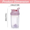 KHAOP KHAOP Protein Shaker Bottle with Mixball - 500ml Gym