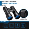 BARSKA 16x42mm Lucid View Compact Binoculars
