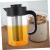 COLLBATH Cooling Beverage Pitcher with Lid High Temp Glass Water