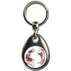 KAZMUGZ KOI CARP KEYRING. Heavy quality metal gift keyring. Double