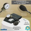 Kit Baumanómetro Aneroide Con Estetoscopio De Una Campana Simplex Color