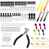 Daily Treasures Zipper Repair Kit,Zipper Repair Parts with Zipper Install