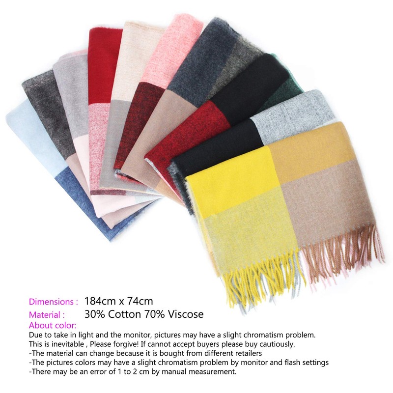 Gloop XXL Scarf Cuddly, Warm and Beautiful Women's Poncho Scarf