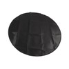 Under Grill Mat Fireproof Waterproof Double Sided Portable Round Barbecue
