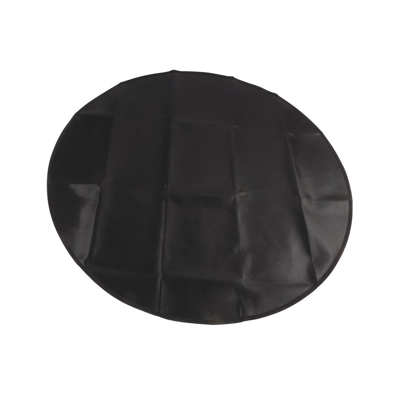 Under Grill Mat Fireproof Waterproof Double Sided Portable Round Barbecue