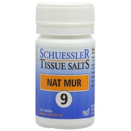 Schuessler No.9 Nat Mur 6x Tissue Salts 125 Tablets (Pack of 4)