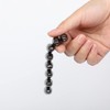 37mm Hematite Oval Magnetic Balls, 8 Pieces Snake Eggs Magnets