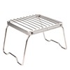 Folding Campfire Grill - Stainless Steel Firepit Grill Grate,Stainless Steel