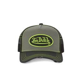 Von Dutch Summer Green Trucker Cap with Net - Green - One size