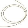 Cheriswelry 0.5mm Dark Khaki Polyester Cord with Spool for Jewellery
