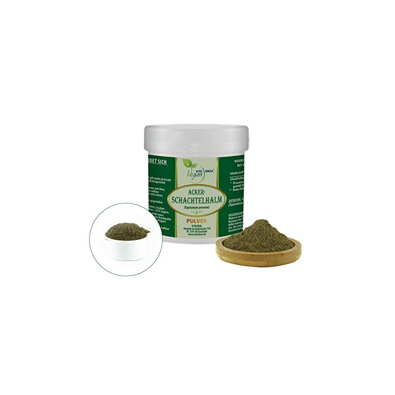 Vitaide Vegan® Horsetail (Tin Herb), 50 g Powder Including Measuring