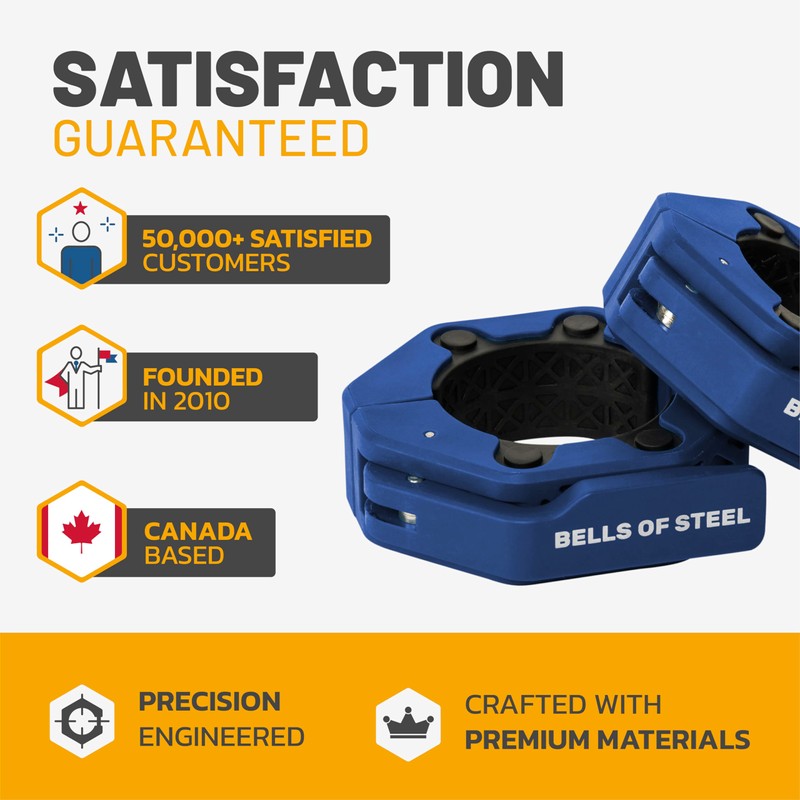 Magnetic Barbell Collars [Bells of Steel] Version 2.0 Premium Weight