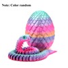 3D Printed Articulated Snake Egg Toy for Desk Decor –
