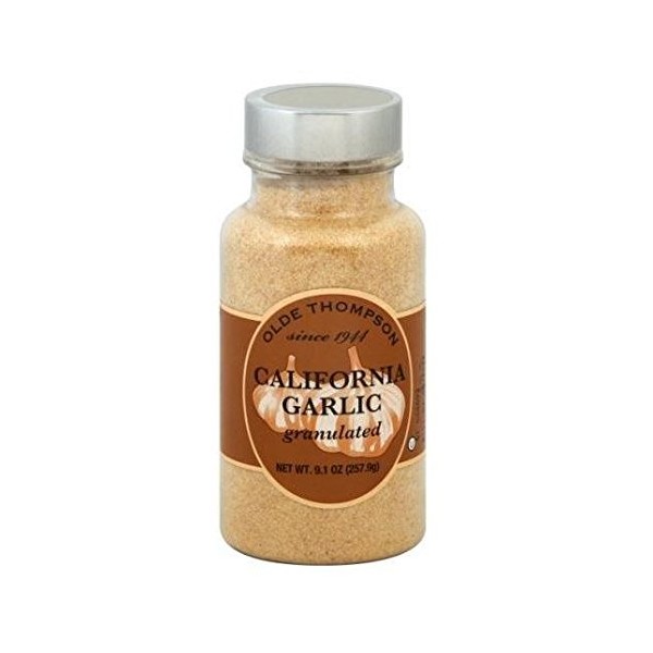 Olde Thompson California Granulated Garlic, 9.1 oz Jar