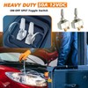 HUAREW 50 Amp 12V Heavy Duty Toggle Switch SPDT 2