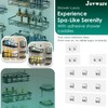 Jovware Shower Caddy Adhesive Replacement Stickers, Shower Organizer Adhesive Replacement