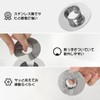 LANMU Washbasin Hair Catcher, Washroom, Drainage, Garbage Receptor, Stainless Steel,