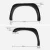 PIT66 Fender Flares, Compatible with 2002-2008 Dodge Ram 1500/2003-2009 Ram