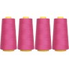 Threadart 4 BIG CONES RUBY ROSE SERGER SEWING THREAD 2750