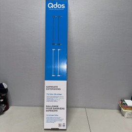 Qdos Auto-Close SafeGate Baby Gate Extensions | Slate | Meets Tougher European