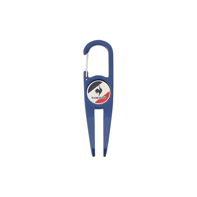 Coq Sportif QQBWJX01 Green Fork, Classic with Marker, Carabiner, Convenient