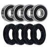NICHE Wheel Bearing Seal Kit for Honda ATC110 ATC200S ATC250R