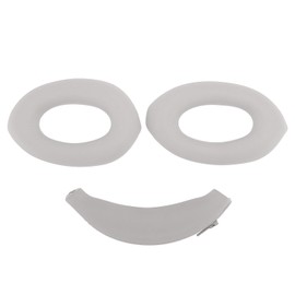 Earpads Cover Headband Pad Set Replacement Silicone Headphone Protective Cover for WH‑1000XM4 WH‑1000XM3 Headphones Beige