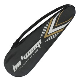 Roysmart Waterproof Badminton Bag, Shoulder Badminton Bag for 2 Rackets, Badminton Racket Bags with Zipper, Sports Badminton Backpack Shoulder Bag