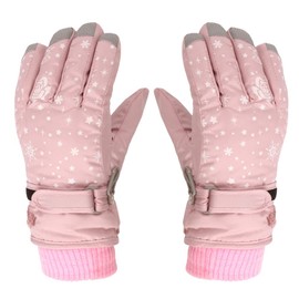 Surakey Guantes de Invierno para Niños Manoplas Impermeables Guantes de Esquí Nieve Manoplas para Clima Frío Niñas Snowboard Ciclismo Esquí Guantes Deportivos Resistentes al Viento Anti-Nieve para