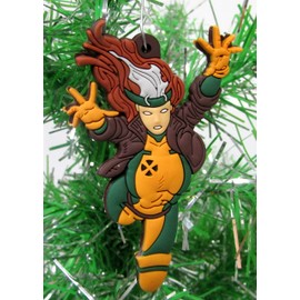 Christmas Tree Ornaments X-Men and Other Comic Books Super Hero Set Featuring Prominent Xmen Characters - Unique Shatterproof Plastic Design