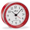 Funkwecker ohne Ticken mit Licht Snooze Crescendo Alarmanzeige Analog -